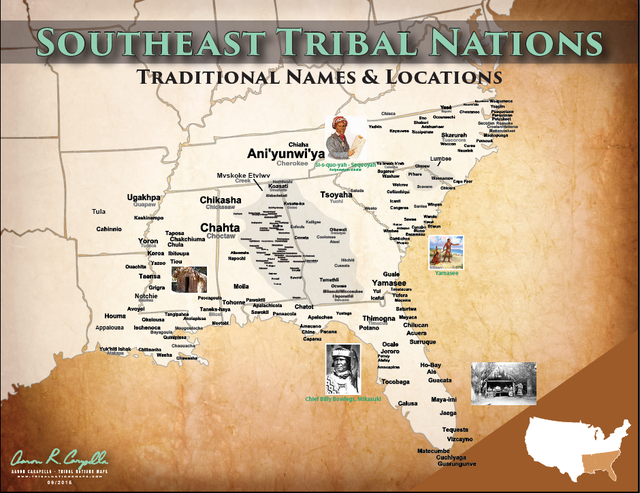 Set of US Tribal Postcard 8.5